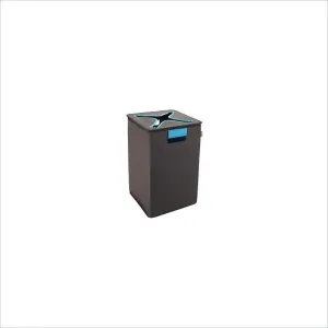 OXO Tot Flip-In Laundry Hamper in Brown/Blue