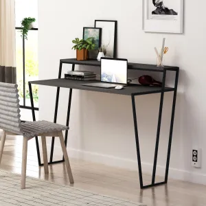 Pal Modern Study Desk With Monitor Stand Width 124cm
