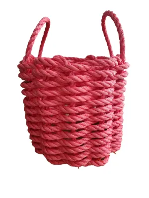 Pink Lobster Rope Storage Basket
