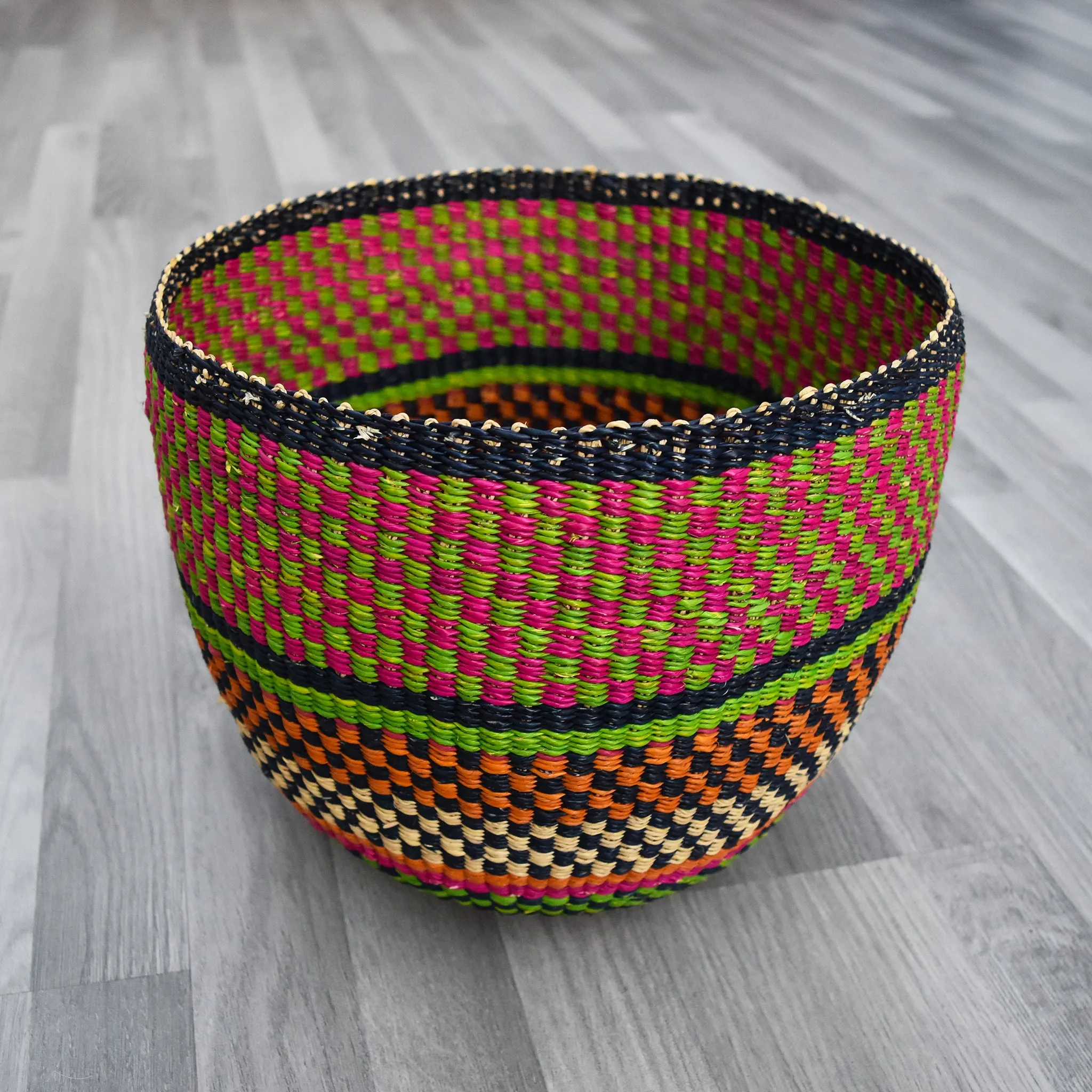 Planter Basket - Bolga Storage Basket -  PB2