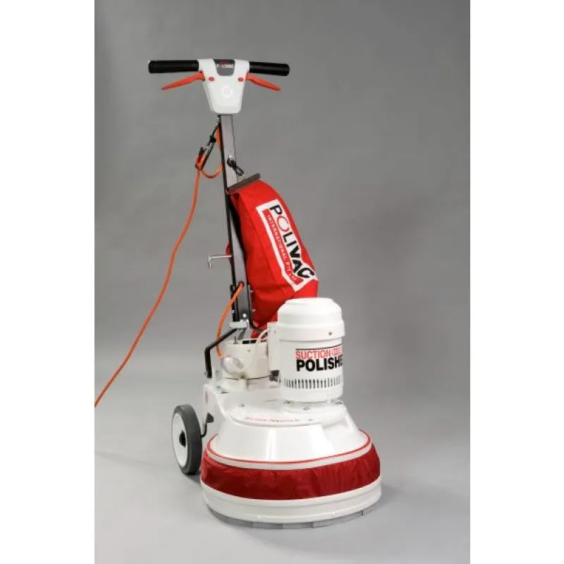 Polivac PV25 Swing Floor Polisher Skirt To Contain Dust and Fluff To Vacuum Path