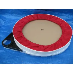 Polivac PV25 Swing Floor Polisher Skirt To Contain Dust and Fluff To Vacuum Path