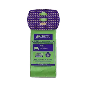 ProTeam 106973 Closed Collar Super HalfVac Bags (10PK)