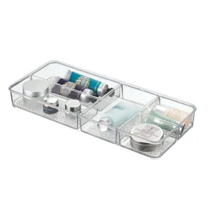 Rain Divided Tray 2 Clear