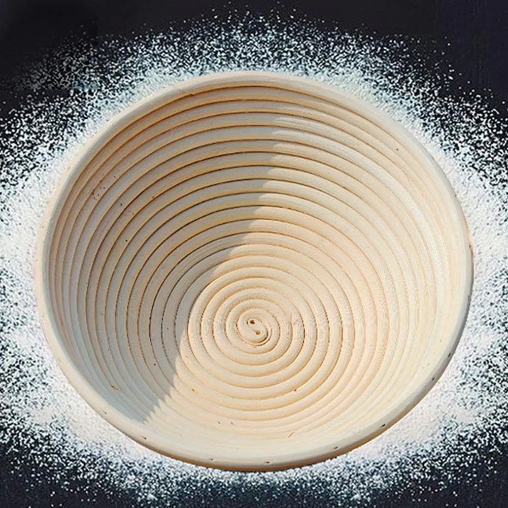 Rattan Bamboo Round Bread Banneton Proofing Basket Round Rattan Proofing Basket Banneton Brotform Bowl Bread Proving Baskets Pastry