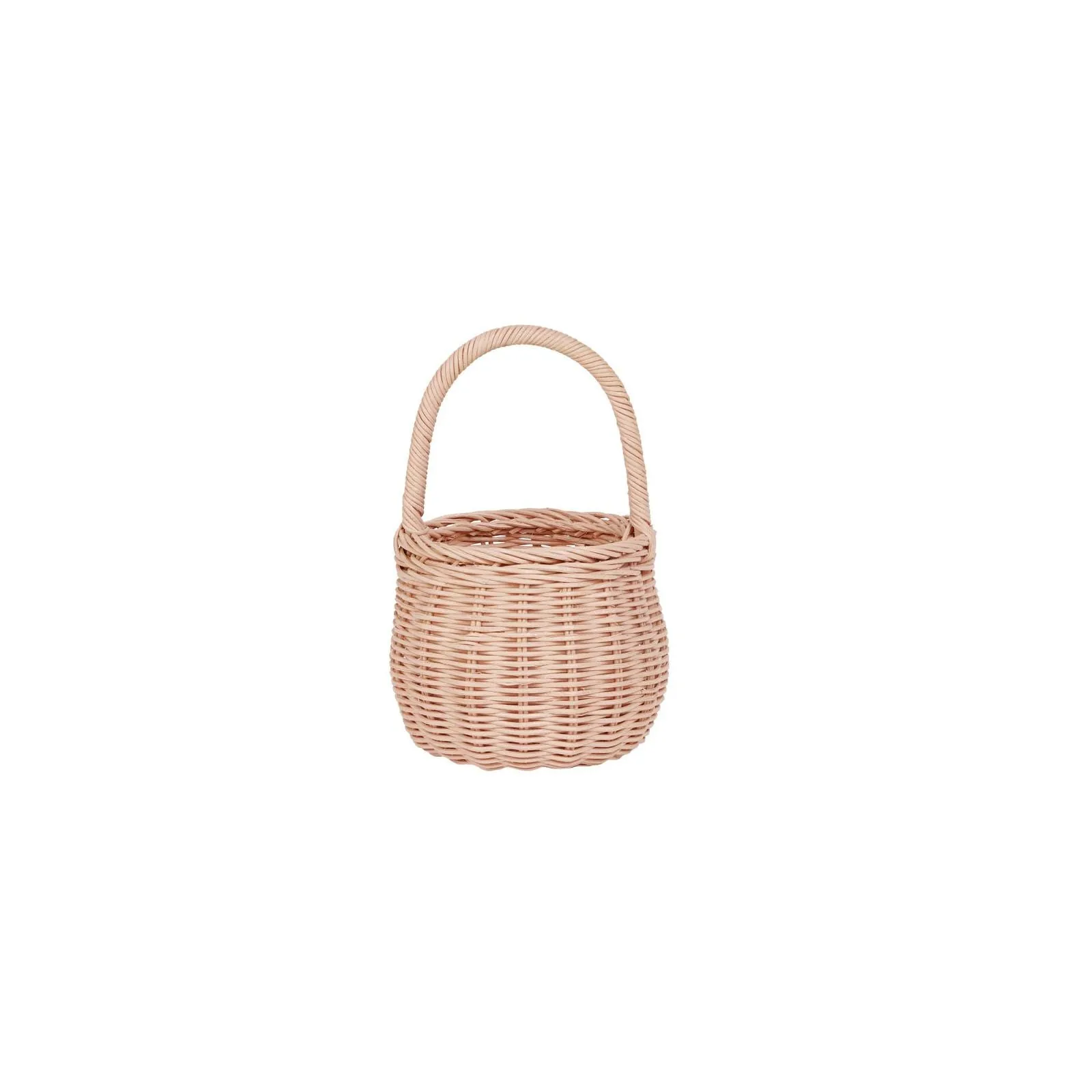 Rattan Berry Basket | Rose