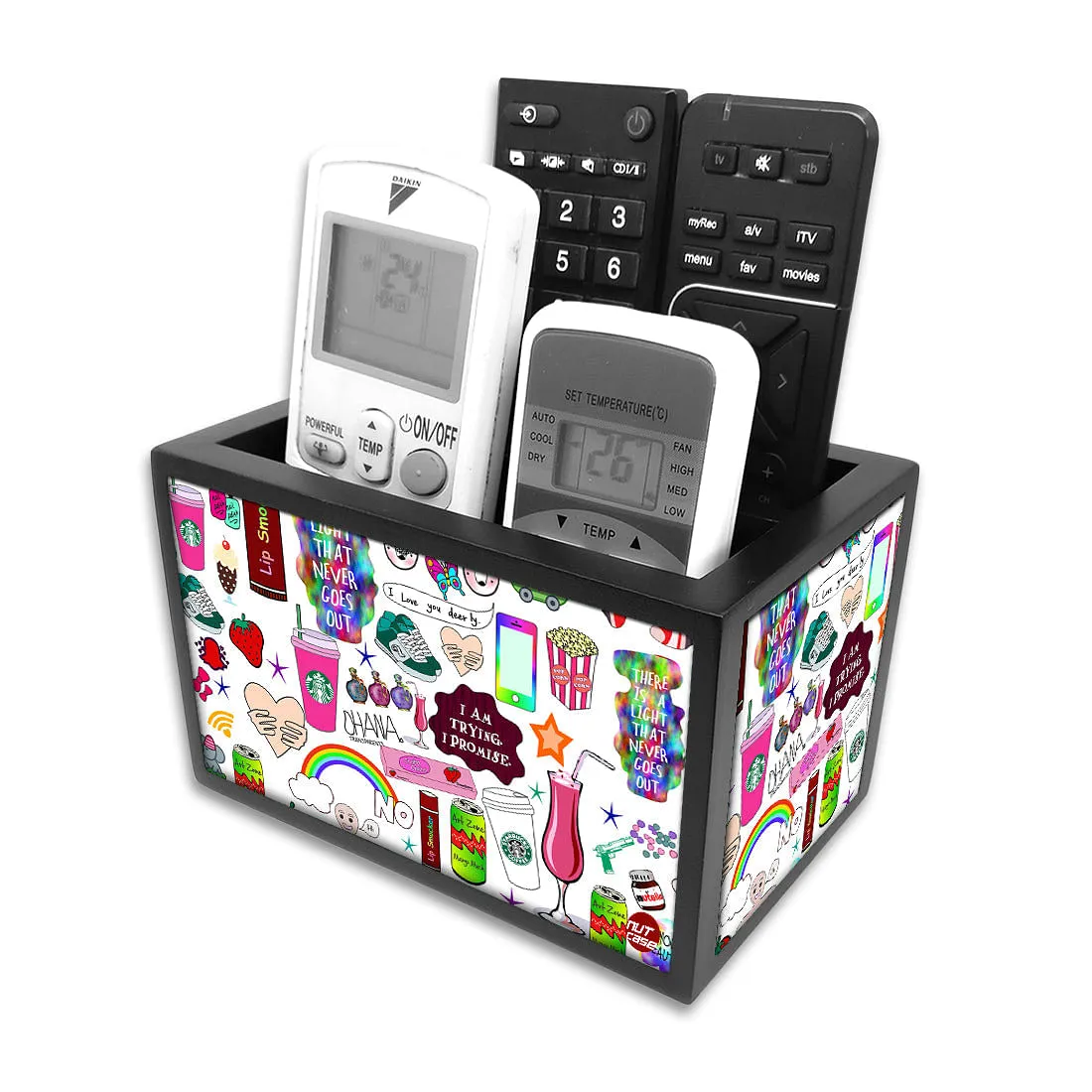 Remote Control Stand Holder Organizer For TV / AC Remotes -  City Life