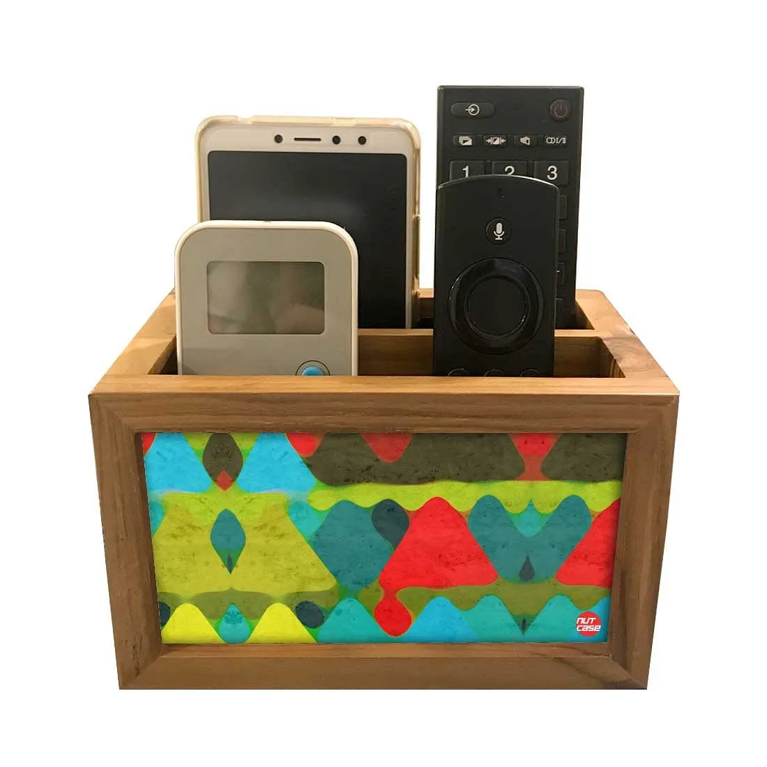 Remote Control Stand Holder Organizer For TV / AC Remotes -  Colorful Mounts
