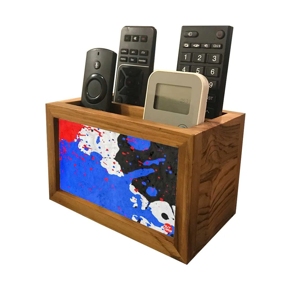 Remote Control Stand Holder Organizer For TV / AC Remotes -  Splatter