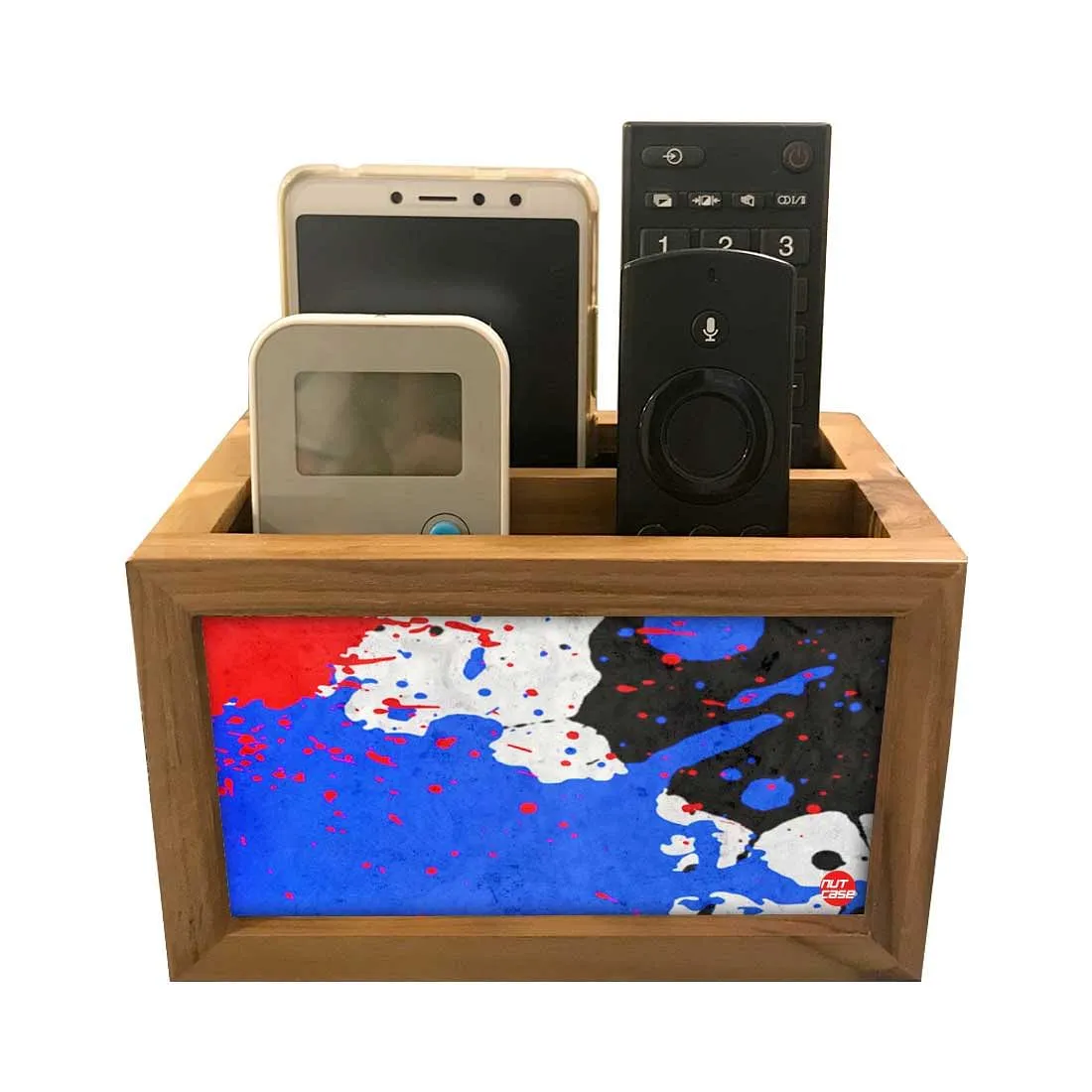 Remote Control Stand Holder Organizer For TV / AC Remotes -  Splatter