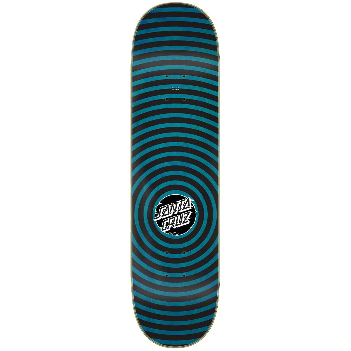 Santa Cruz - Vivid Multi Dot 8.0 Skateboard Deck