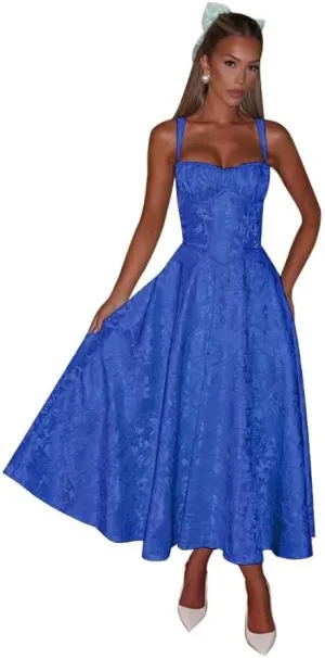 Satin Prom Dresses 2025 with Bow Floral Ruched A-Line Corset Cocktail Party Evening Gown with Pockets