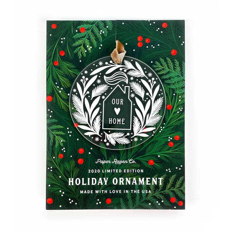 Set of 6: Limited Edition Acrylic Ornaments