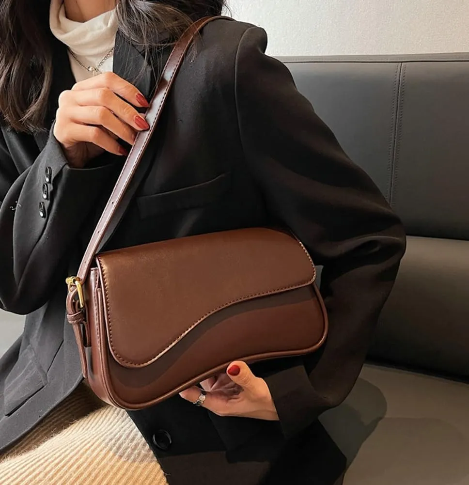Small Shoulder Bags for Women Vegan Leather Crossbody Purses Handbag Clutch Hobo Bags