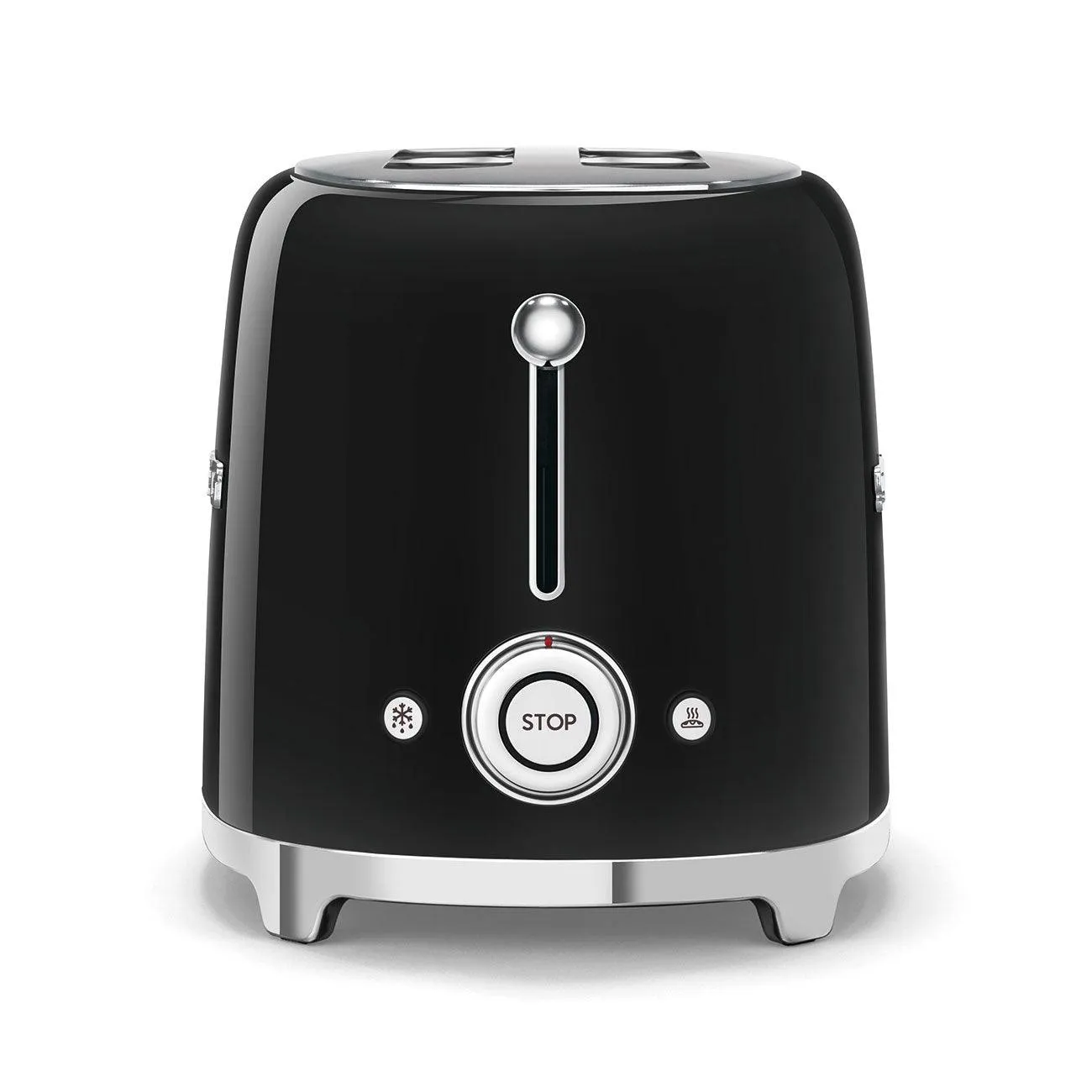 Smeg 950W 2 Slice Toaster - Black | TSF01BLUK