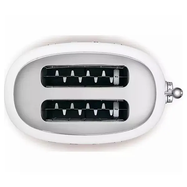 Smeg 950W 2 Slice Toaster - White | TSF01WHUK