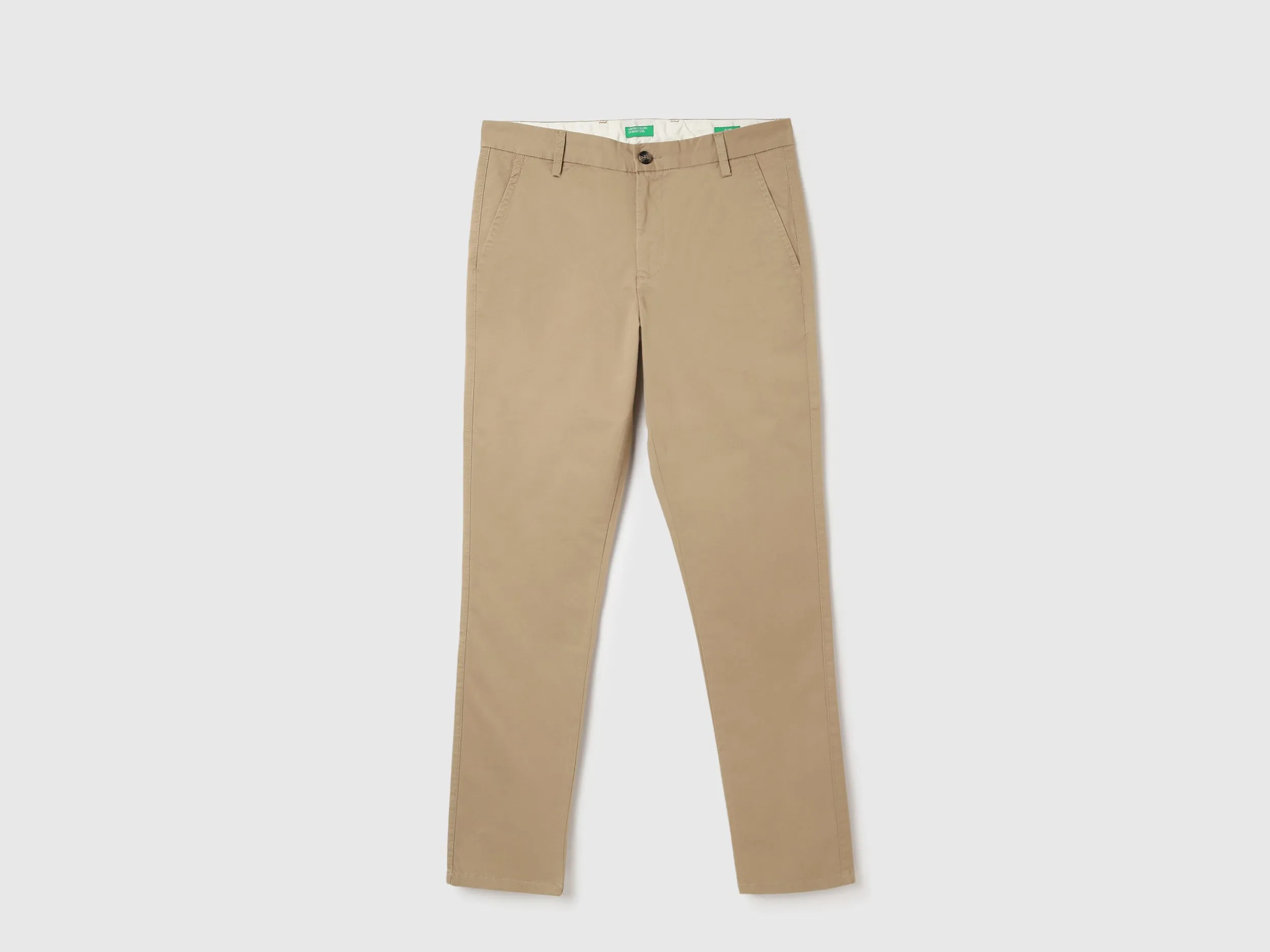 Solid Slim Fit Trousers