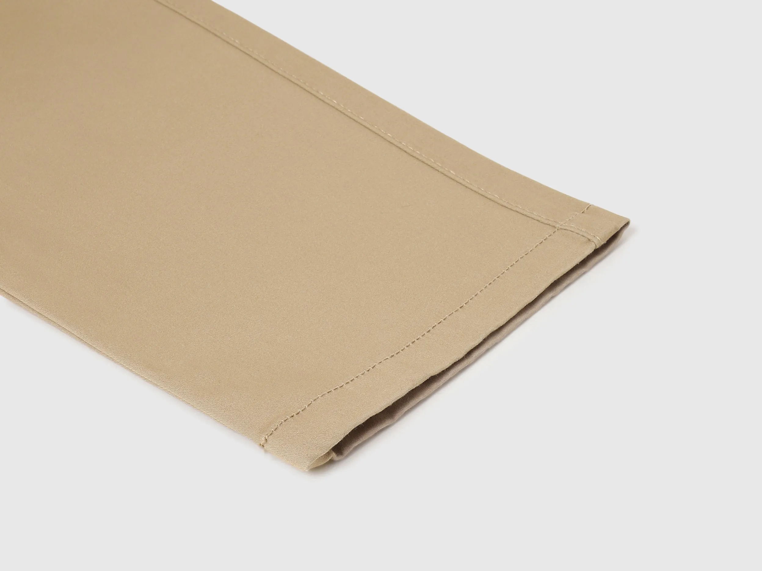 Solid Slim Fit Trousers