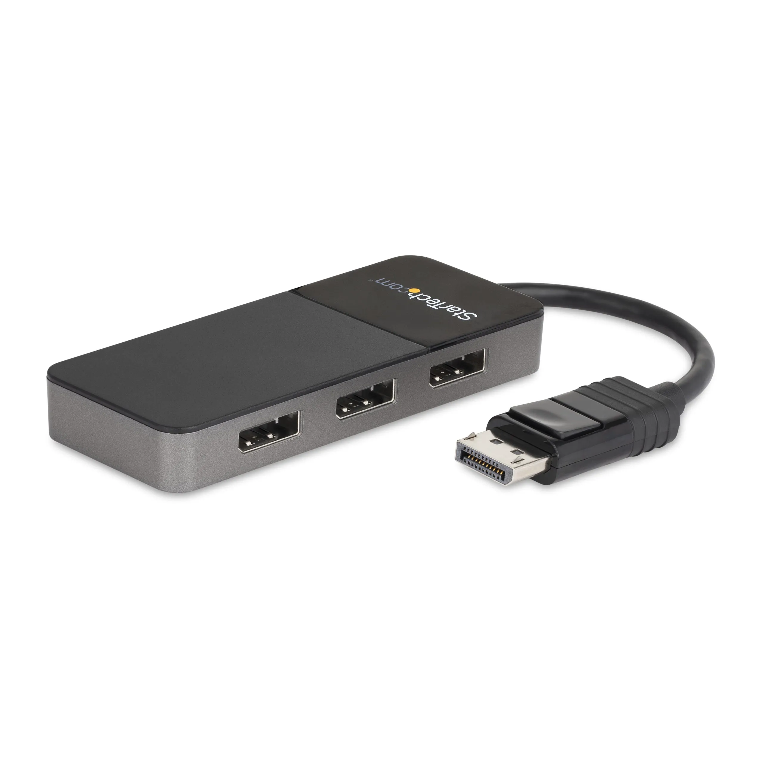 Startech.Com 3-Port Multi Monitor Adapter, Displayport 1.4 To 3X 4K Dp Video Splitter, Triple Or Dual 4K, Laptop/Desktop