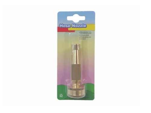 Straight, Adjustable, Durable, Brass, 3 1/2" Nozzle - HSN0004
