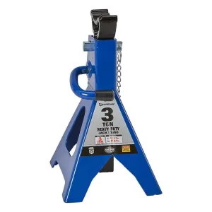 Strongway | Double Locking 3-Ton Jack Stands | 6000-Lb. Capacity | Pack of 2