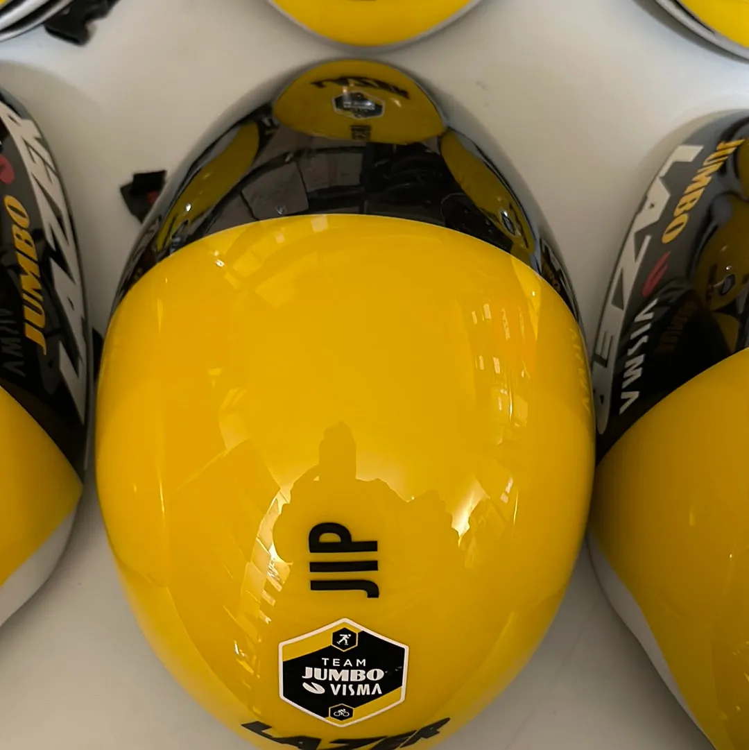 Team Jumbo Visma - Lazer Volante - Black/Yellow - With Name