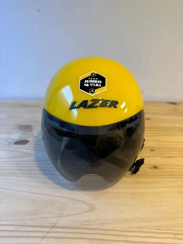 Team Jumbo Visma - Lazer Volante - Black/Yellow - With Name