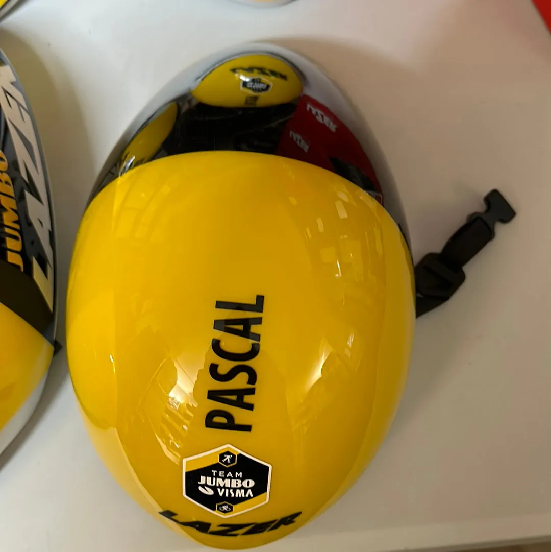 Team Jumbo Visma - Lazer Volante - Black/Yellow - With Name