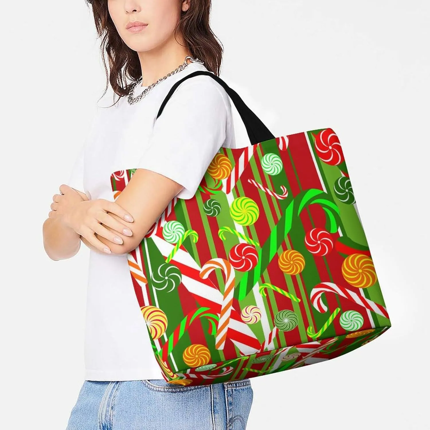 Tote Bag for Women Beach Bag Reusable Grocery Bag Shopping Bag for Travle Gym