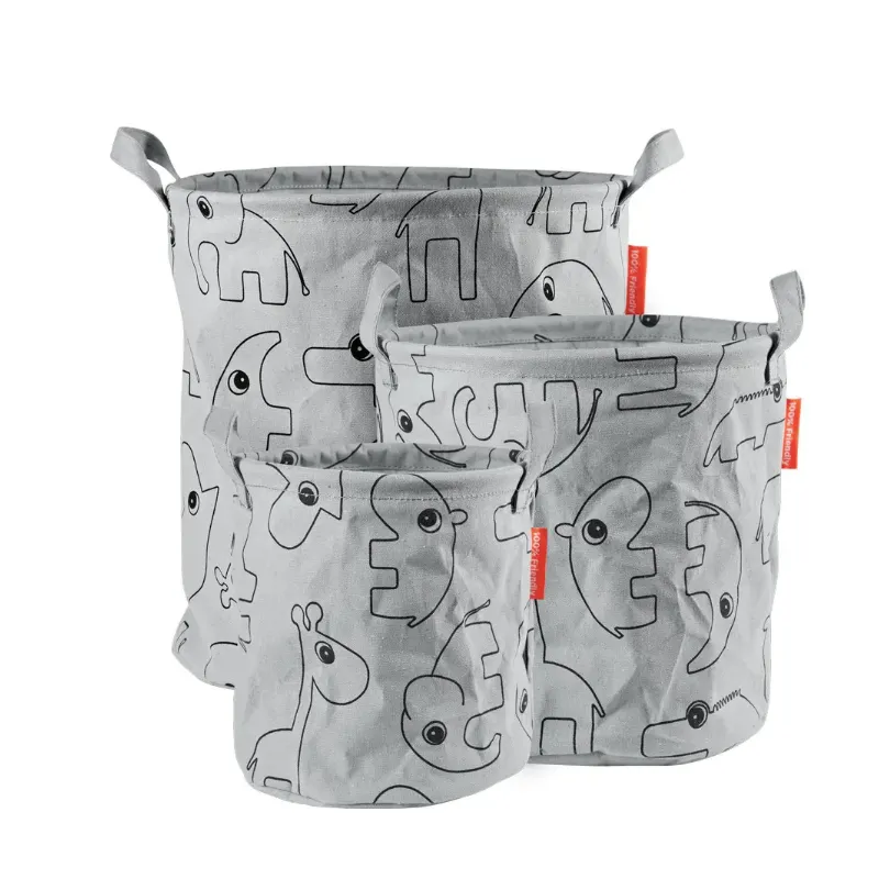 Toy Baskets 3pc VARIOUS COLOURS