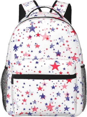Travel Laptop Backpack for Women Lightweight College Backpack Adjustable Fits 15.6 Inch Laptop Bag Waterproof Computer Bag for Men - 4th July