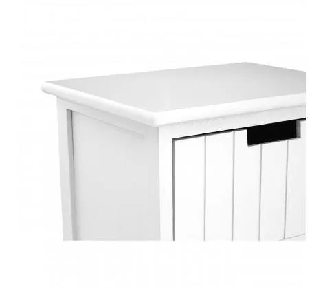 White 3 Drawer Chest