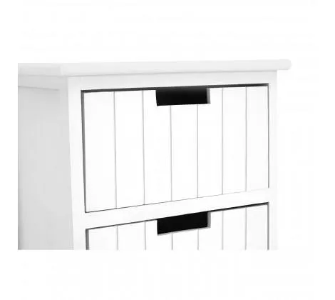White 3 Drawer Chest