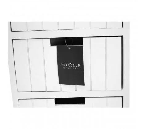White 3 Drawer Chest