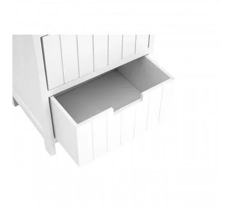 White 3 Drawer Chest