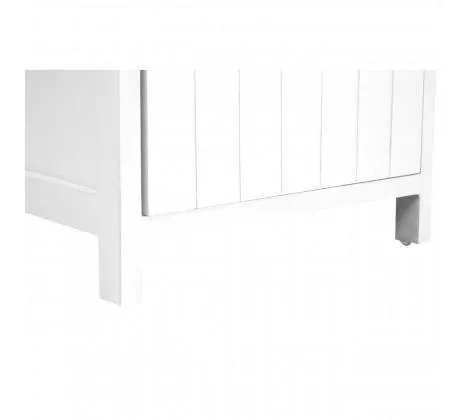 White 3 Drawer Chest