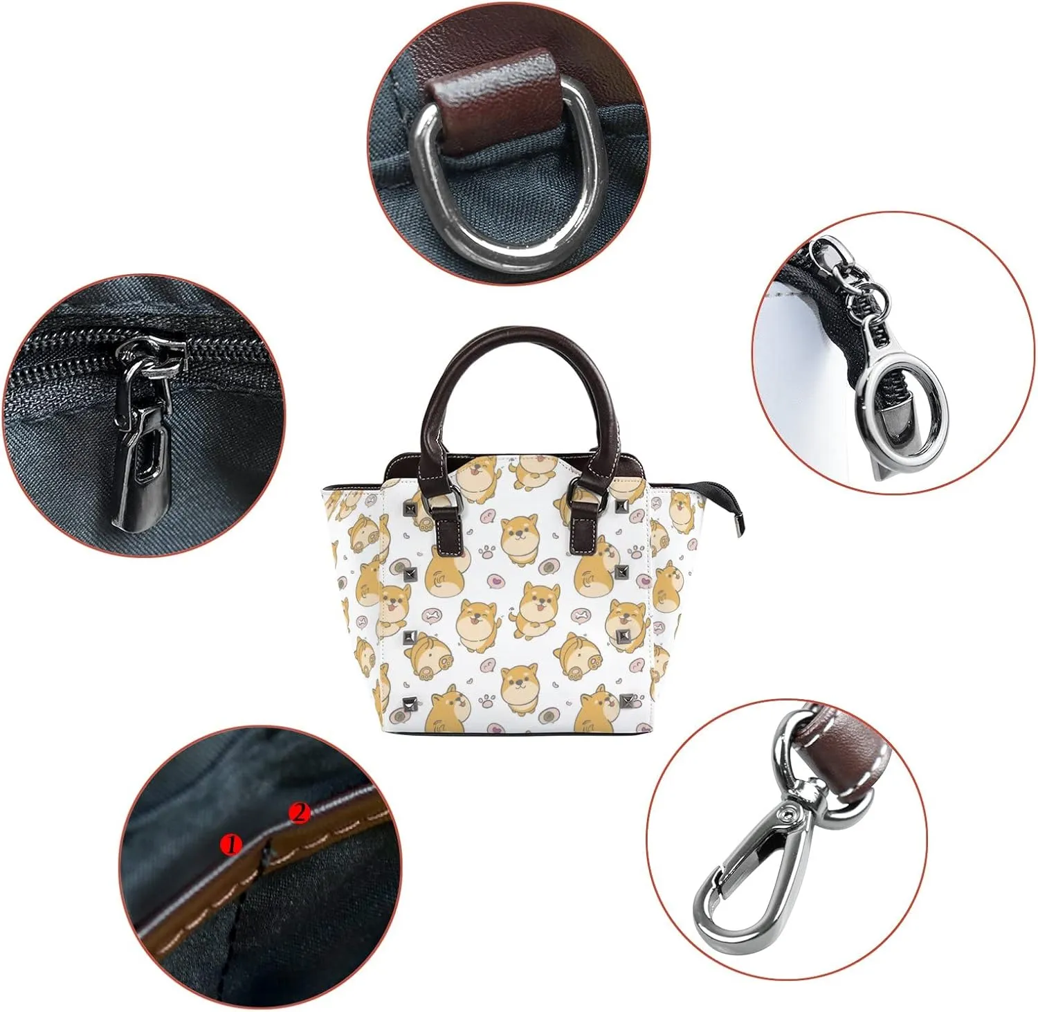 Women Handbags PU Leather Women Shoulder Bags Ladies Crossbody Bag Satchel Bags Purse for Women