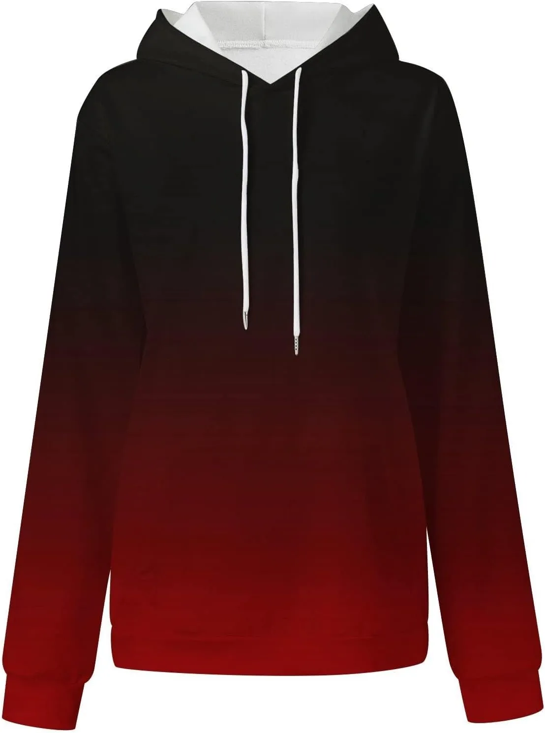 Womens Hoodies Y2k Tie Dye Plus Size Oversized Sweatshirt Loose Fit Drawstring Cute Preppy Hoodie with Pockets