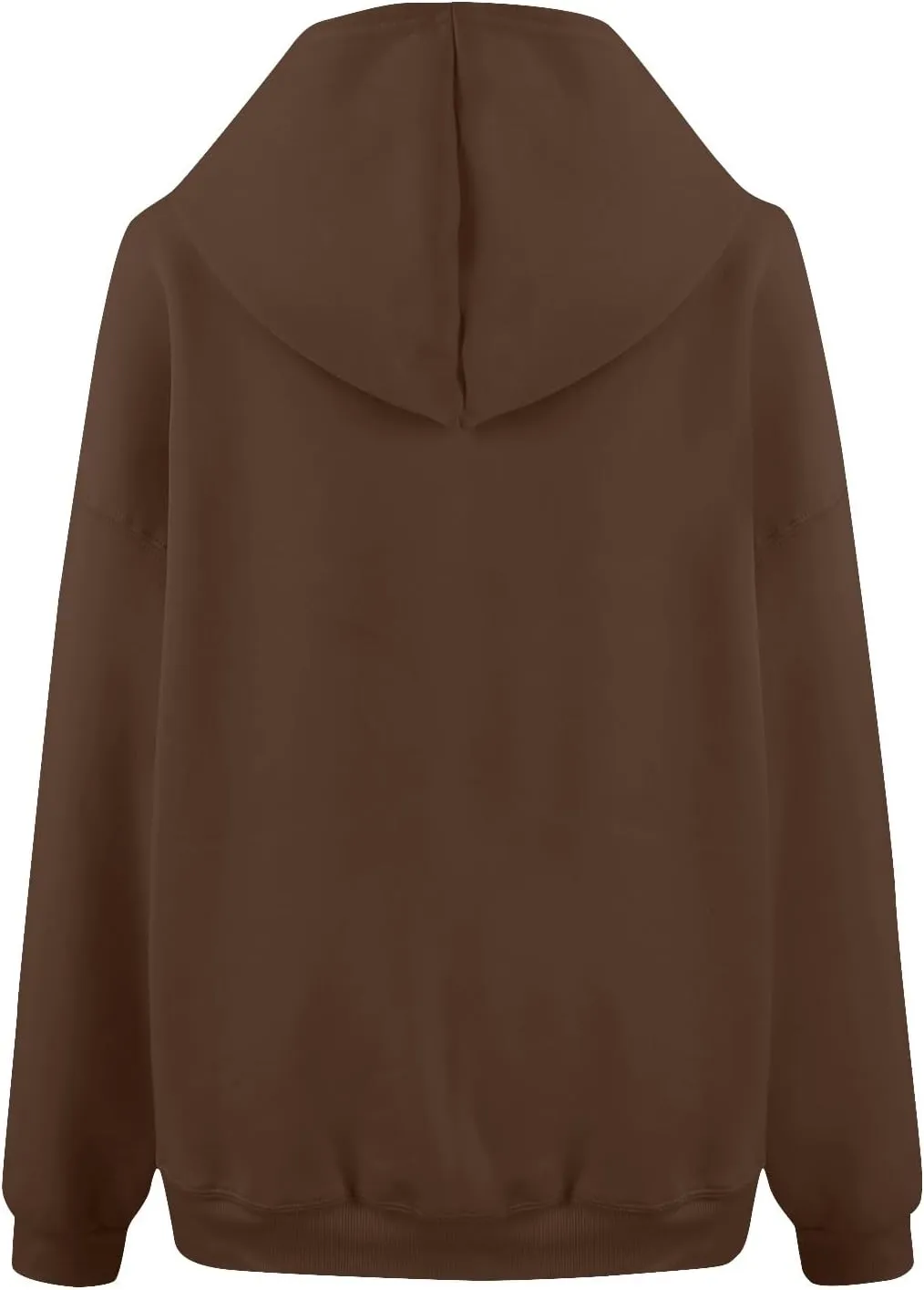 Womens Oversized Hoodies Plus Size Sweatshirt Trendy Drawstring Pullover Long Sleeve With Pockets Winter Clothes
