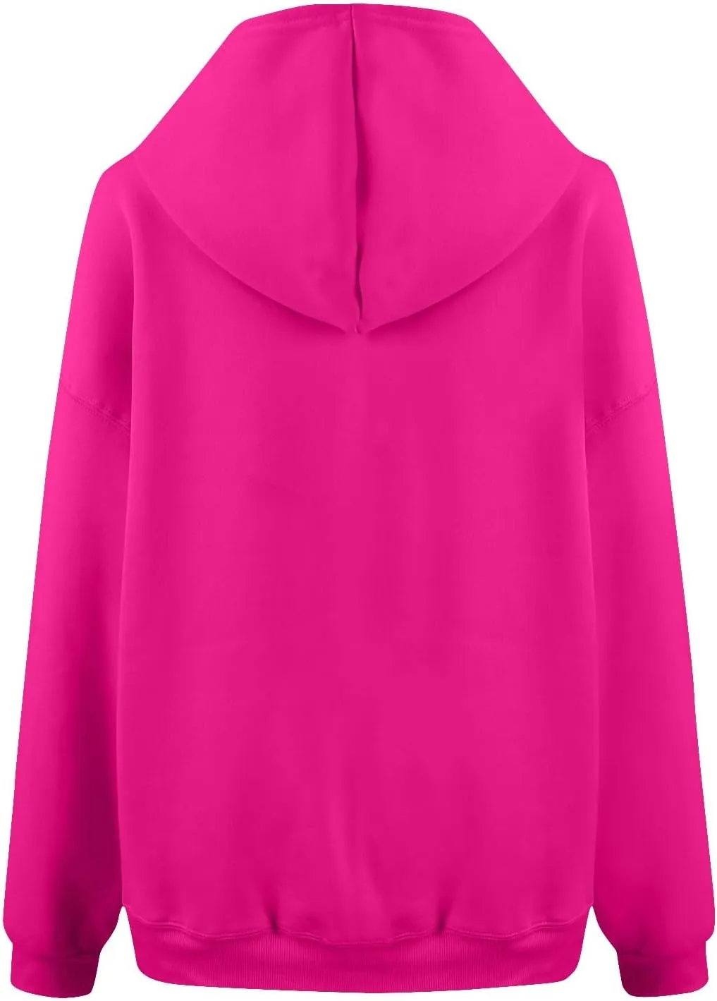 Womens Oversized Hoodies Plus Size Sweatshirt Trendy Drawstring Pullover Long Sleeve With Pockets Winter Clothes