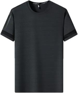 Youllyuu Quick Dry Sport T Shirt Men 2023 Short Sleeves Summer Casual Oversize T-Shirts Gym Top Tees