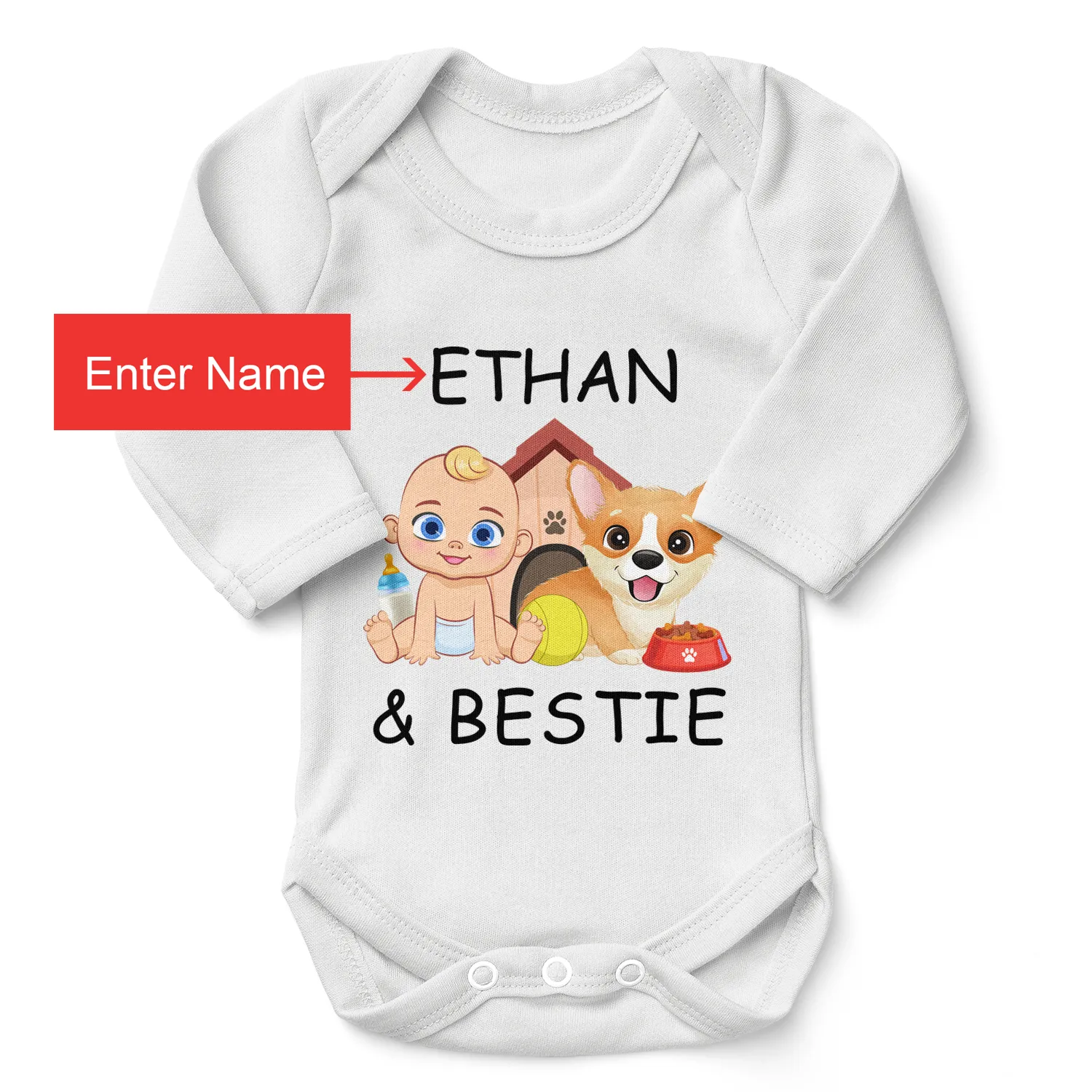 Zeronto Baby Gift Basket - My Doggie and Friends